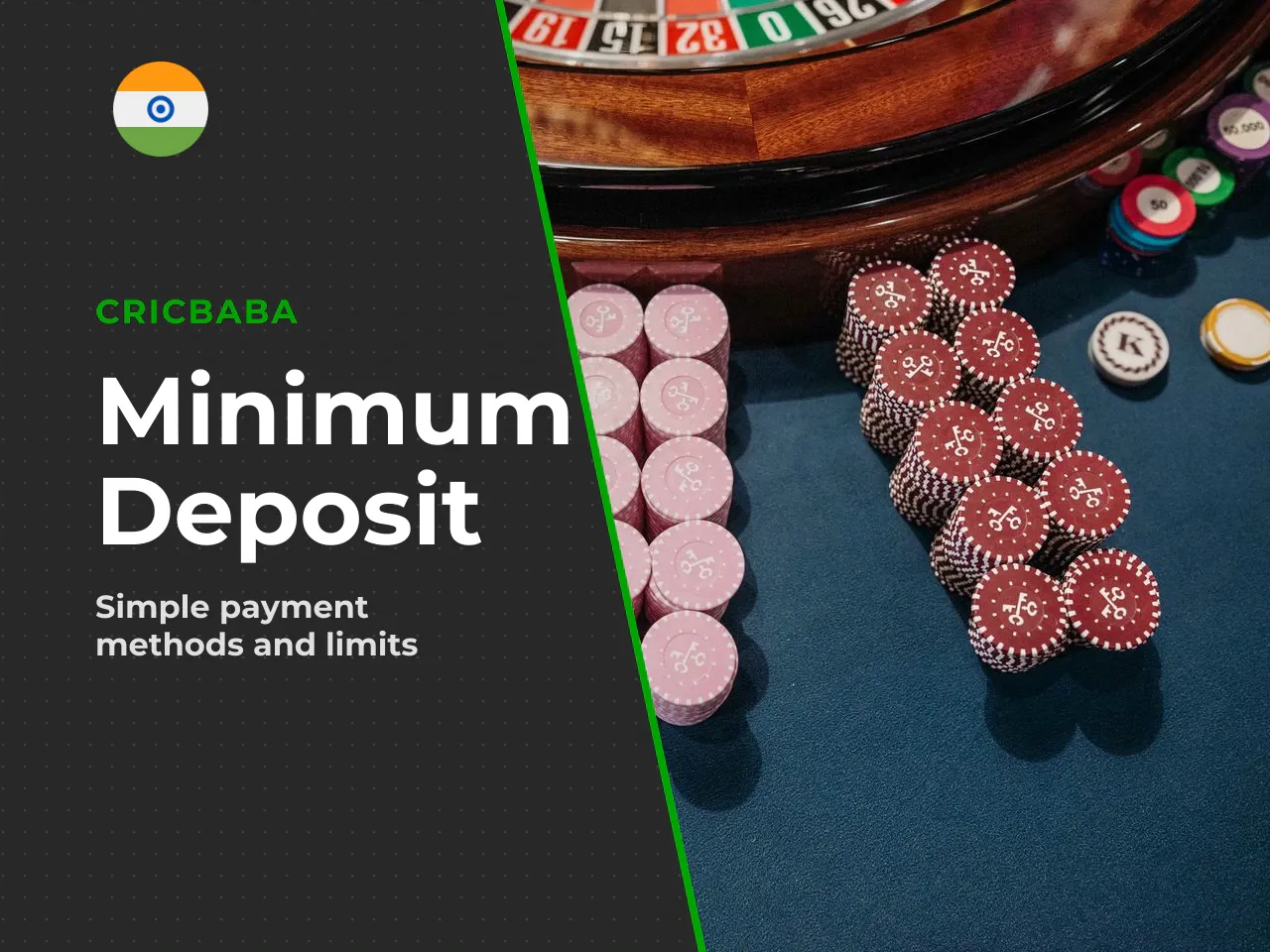 Cricbaba Minimum Deposit Minimum Deposit and