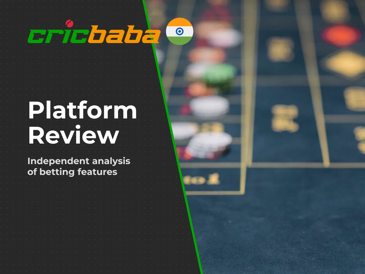 Cricbaba is an India-focused online gambling