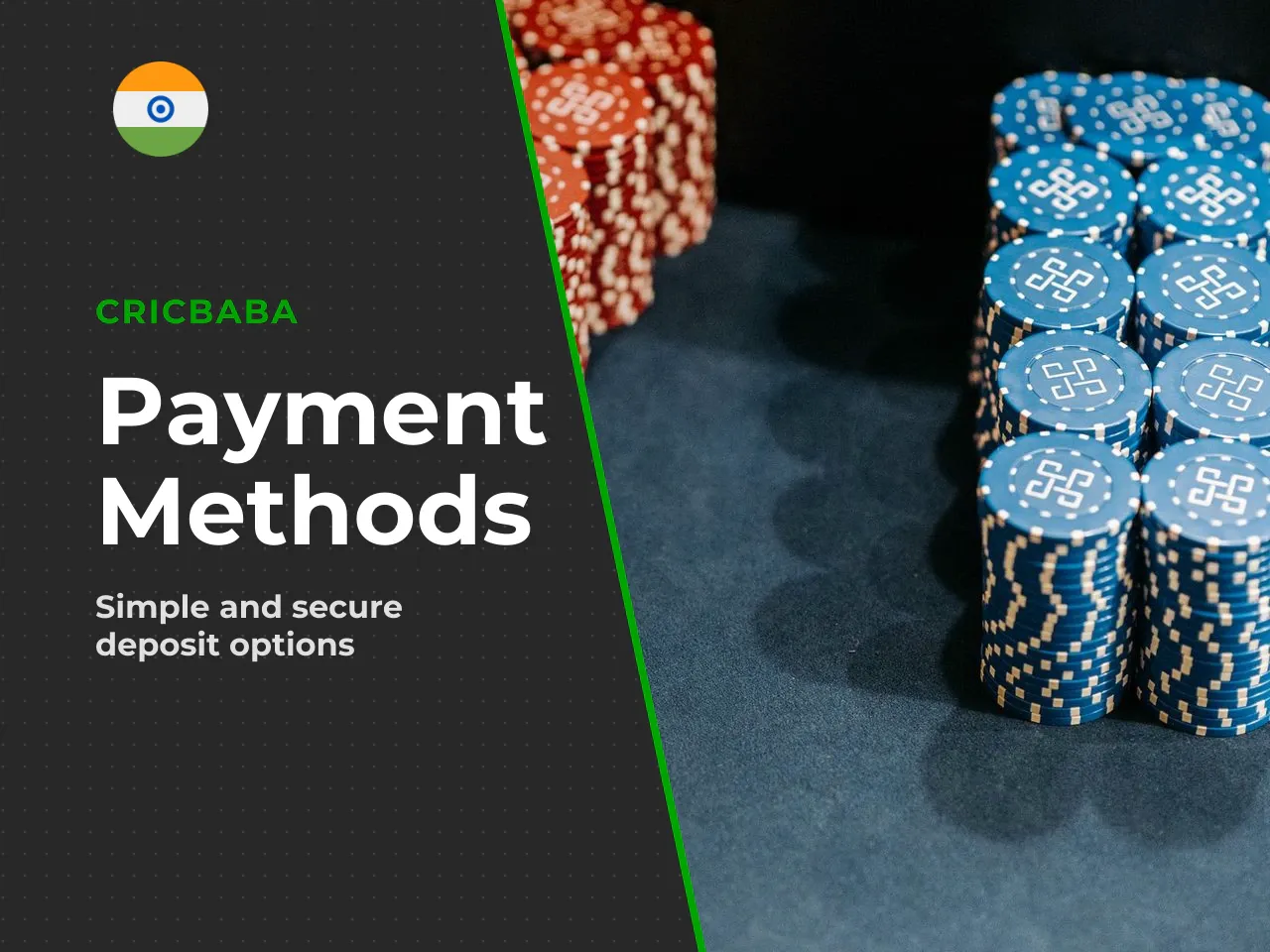 Cricbaba deposit methods available deposit options