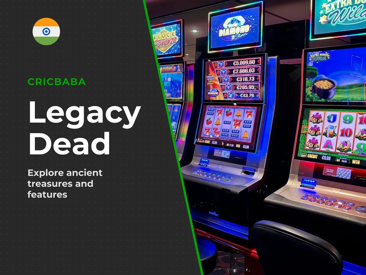 Legacy of Dead is a 5-reel