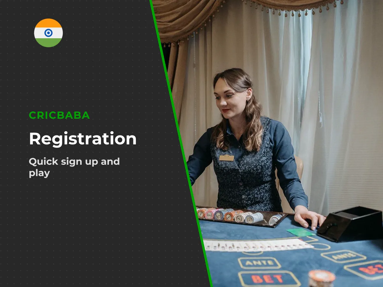 Cricbaba registration in 60 seconds