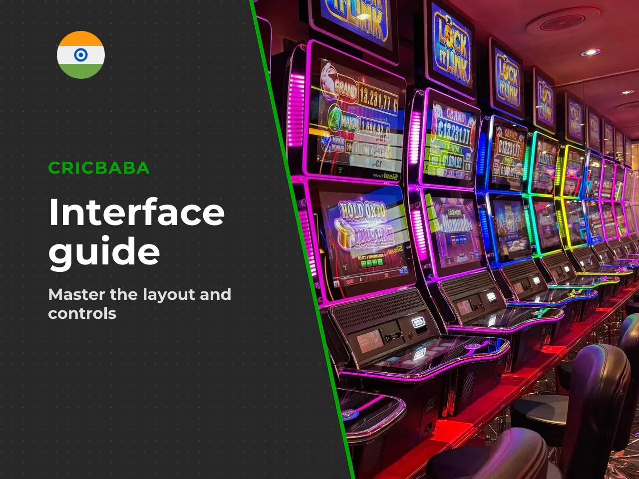 Screen layout where every control sits