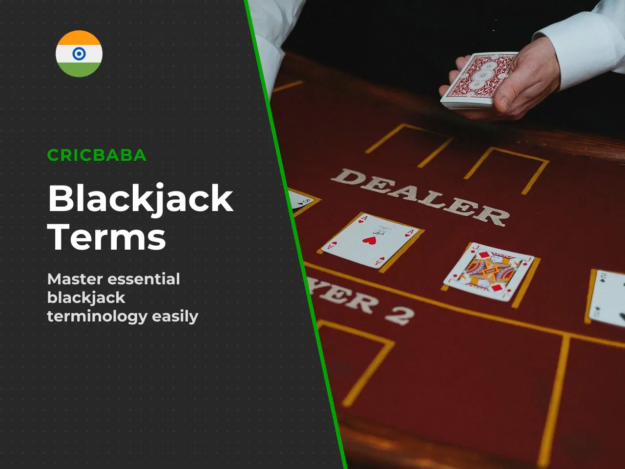 Blackjack Glossary for Beginners. A short