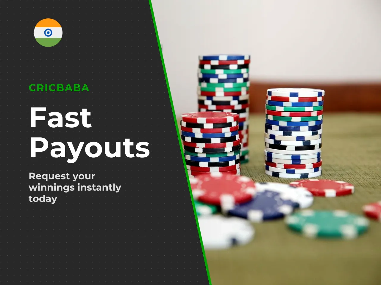 Cricbaba Payouts in 10 Seconds