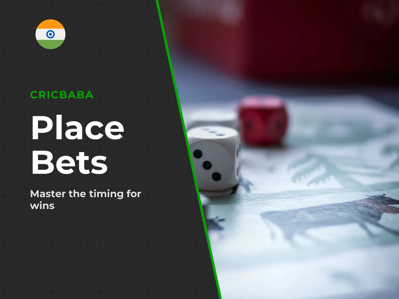 Placing a bet before the round