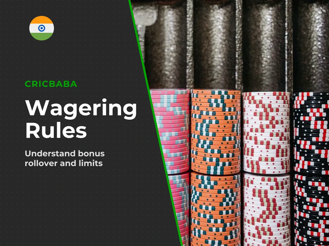 Cricbaba Wagering Rules Rollover, Bet Limits