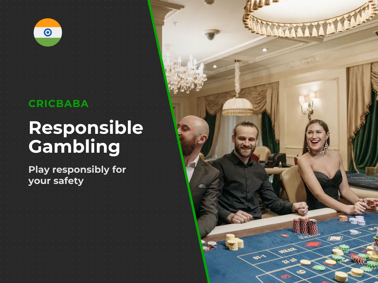 Responsible gambling notice gambling is paid