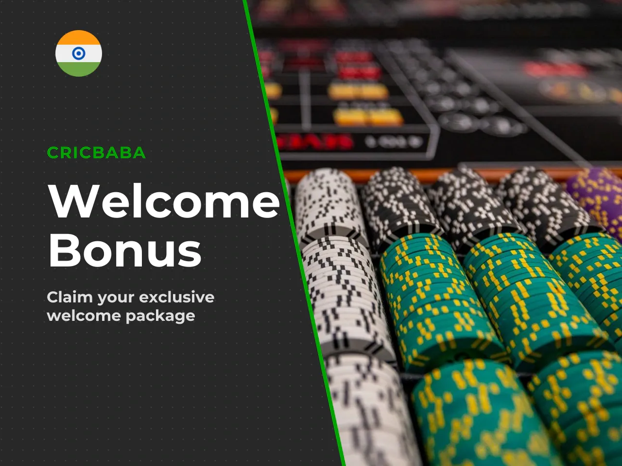 Cricbaba Registration Bonus and Welcome Package