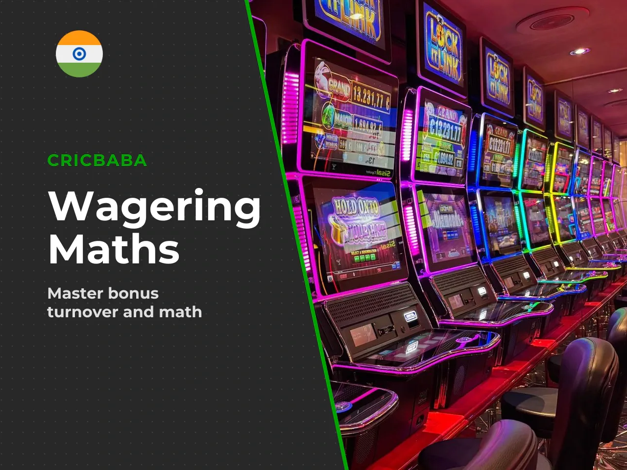 Wagering maths in rupees a worked